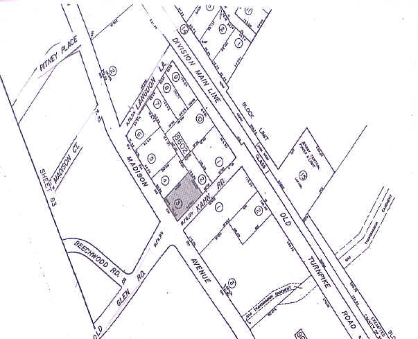 250 Madison Ave, Morristown, NJ à louer - Plan cadastral – Image 3 sur 4