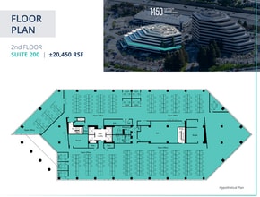 1450 Fashion Island Blvd, San Mateo, CA à louer Plan d’étage– Image 1 sur 1
