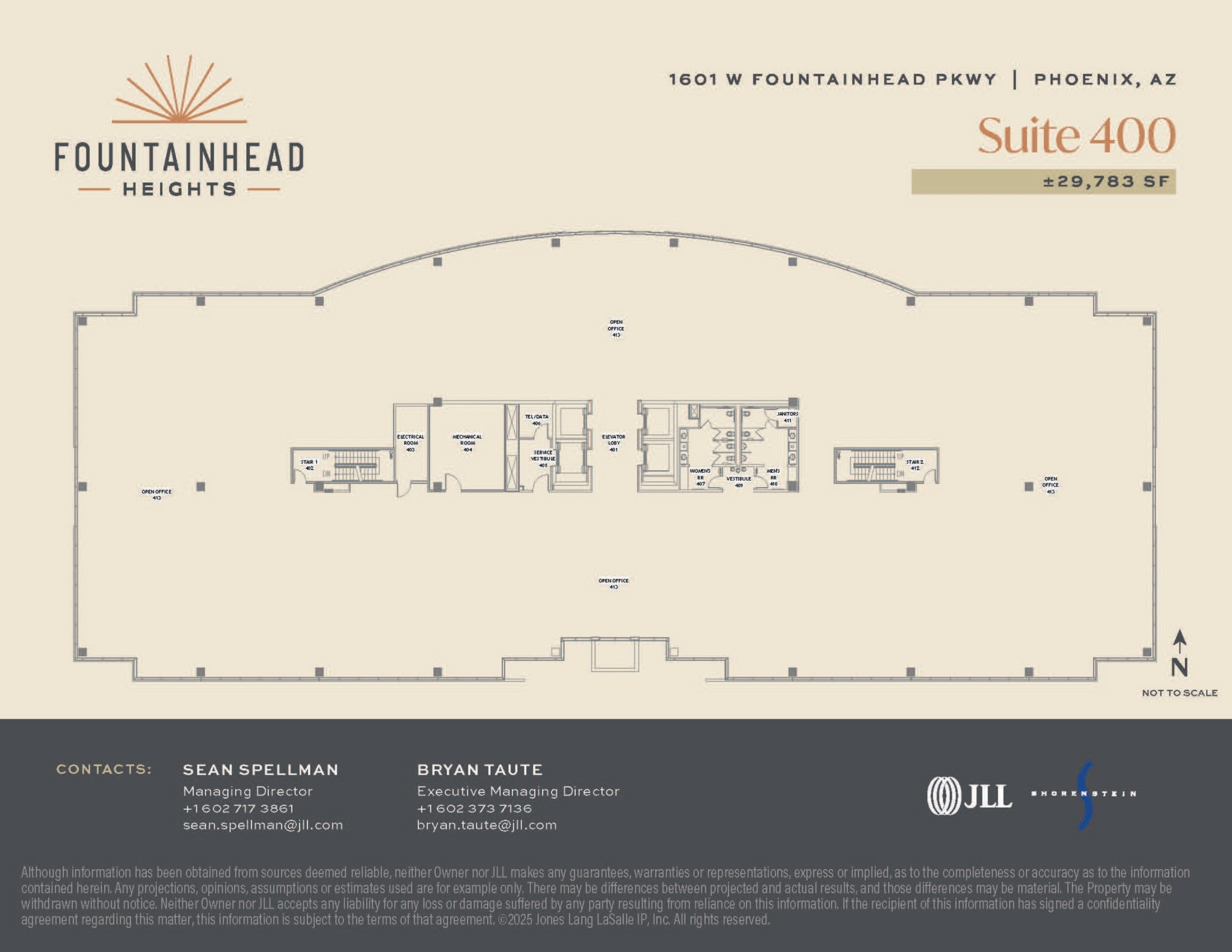 1601 W Fountainhead Pky, Tempe, AZ à louer Plan d’étage– Image 1 sur 1