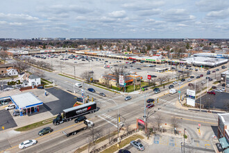 7200-7342 W Foster Ave, Chicago, IL - VUE AÉRIENNE  vue de carte