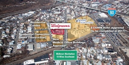 740 Main St, Paterson, NJ - VUE AÉRIENNE  vue de carte