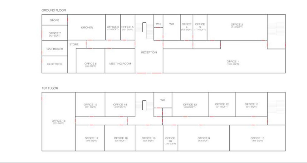 1 Antrim Rd, Lisburn à louer - Plan d’étage – Image 2 sur 2