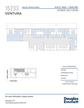 15233 Ventura Blvd, Sherman Oaks, CA à louer Plan d’étage– Image 1 sur 1