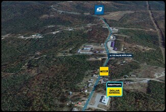 12051 Highway 62, Henderson, AR - VUE AÉRIENNE  vue de carte