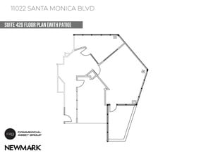 11022 Santa Monica Blvd, Los Angeles, CA à louer Plan d’étage– Image 1 sur 6