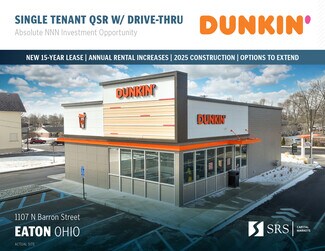 Plus de détails pour 1107 N Barron St, Eaton, OH - Local commercial à vendre