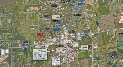 4221-B East Freeway Hwy, Baytown, TX - Vue aérienne  vue de carte