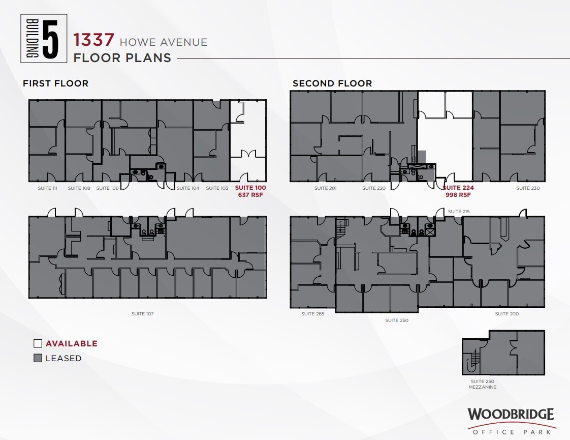 1321 Howe Ave, Sacramento, CA à louer Plan d’étage– Image 1 sur 1