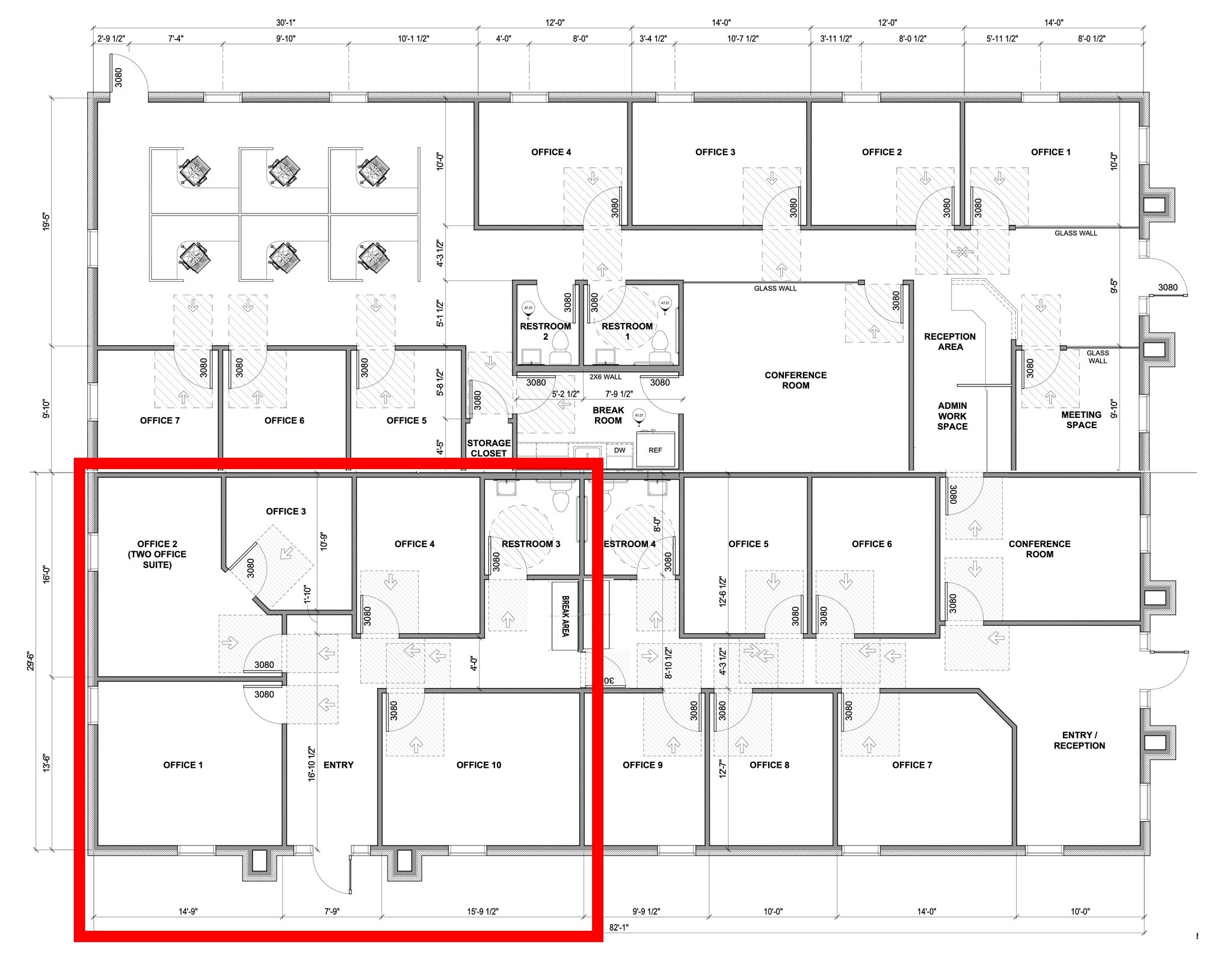 1707 E Beltline Rd, Coppell, TX à louer Plan d’étage– Image 1 sur 1