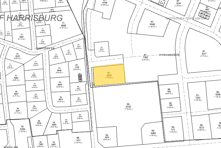 4315 Physicians Blvd, Harrisburg, NC à louer - Plan cadastral – Image 2 sur 8