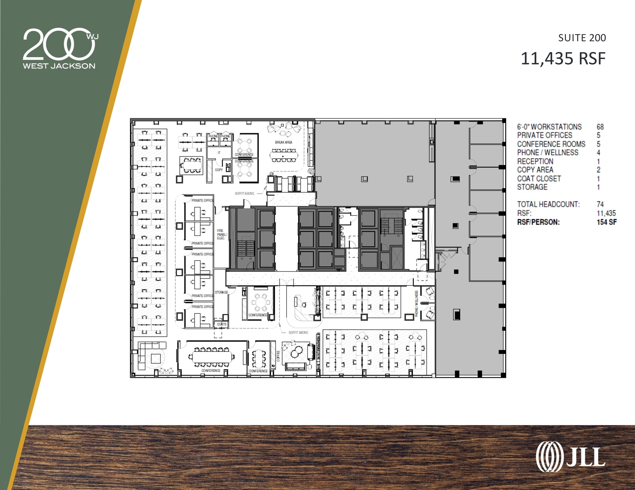 200 W Jackson Blvd, Chicago, IL à louer Plan de site– Image 1 sur 9