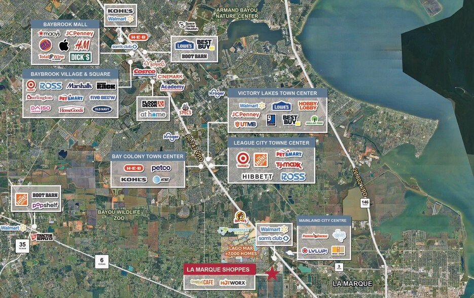 SEQ of I-45 & FM 1764, La Marque, TX à louer - Photo de l’immeuble – Image 3 sur 4