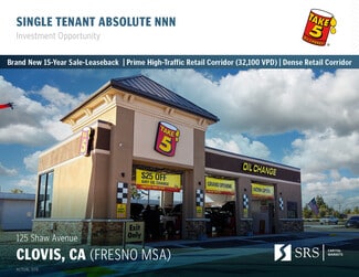 Plus de détails pour 125 Shaw Ave, Clovis, CA - Local commercial à vendre