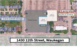 Plus de détails pour 1430 12th St, Waukegan, IL - Industriel/Logistique à louer
