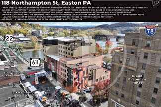 Plus de détails pour 118-120 Northampton St, Easton, PA - Local commercial à louer