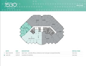 1530 Wilson Blvd, Arlington, VA à louer Plan d’étage– Image 1 sur 1