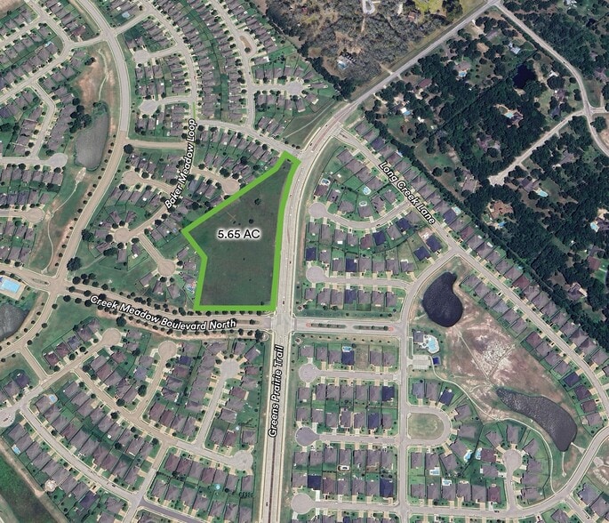 Greens Prairie Rd & Creek Meadow Blvd, College Station, TX à vendre - Aérien – Image 2 sur 3