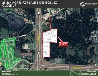 Plus de détails pour NEQ Eisenhower Parkway & US 75, Denison, TX - Terrain à vendre