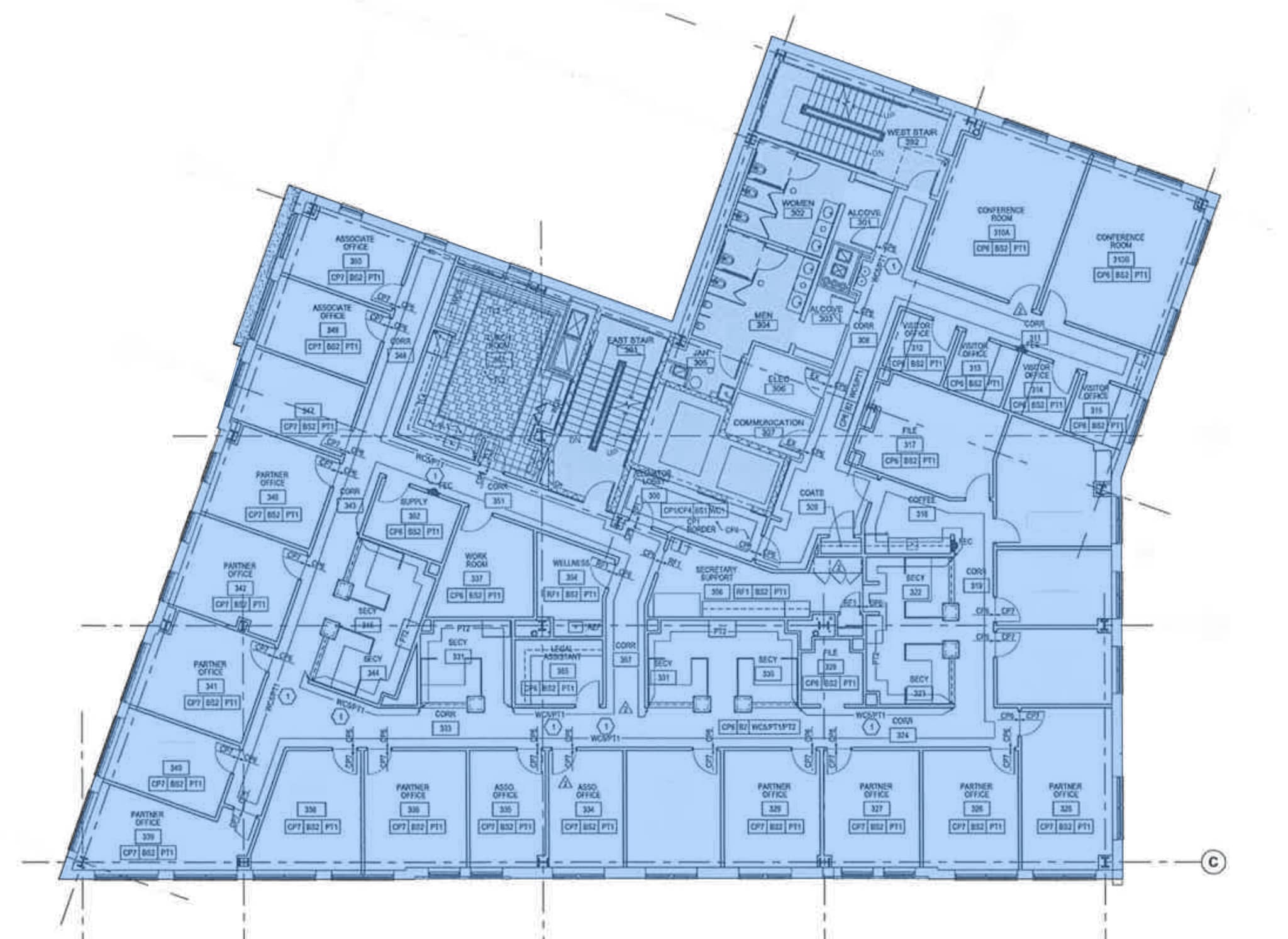 409-415 N 2nd St, Harrisburg, PA à louer Plan d’étage– Image 1 sur 1