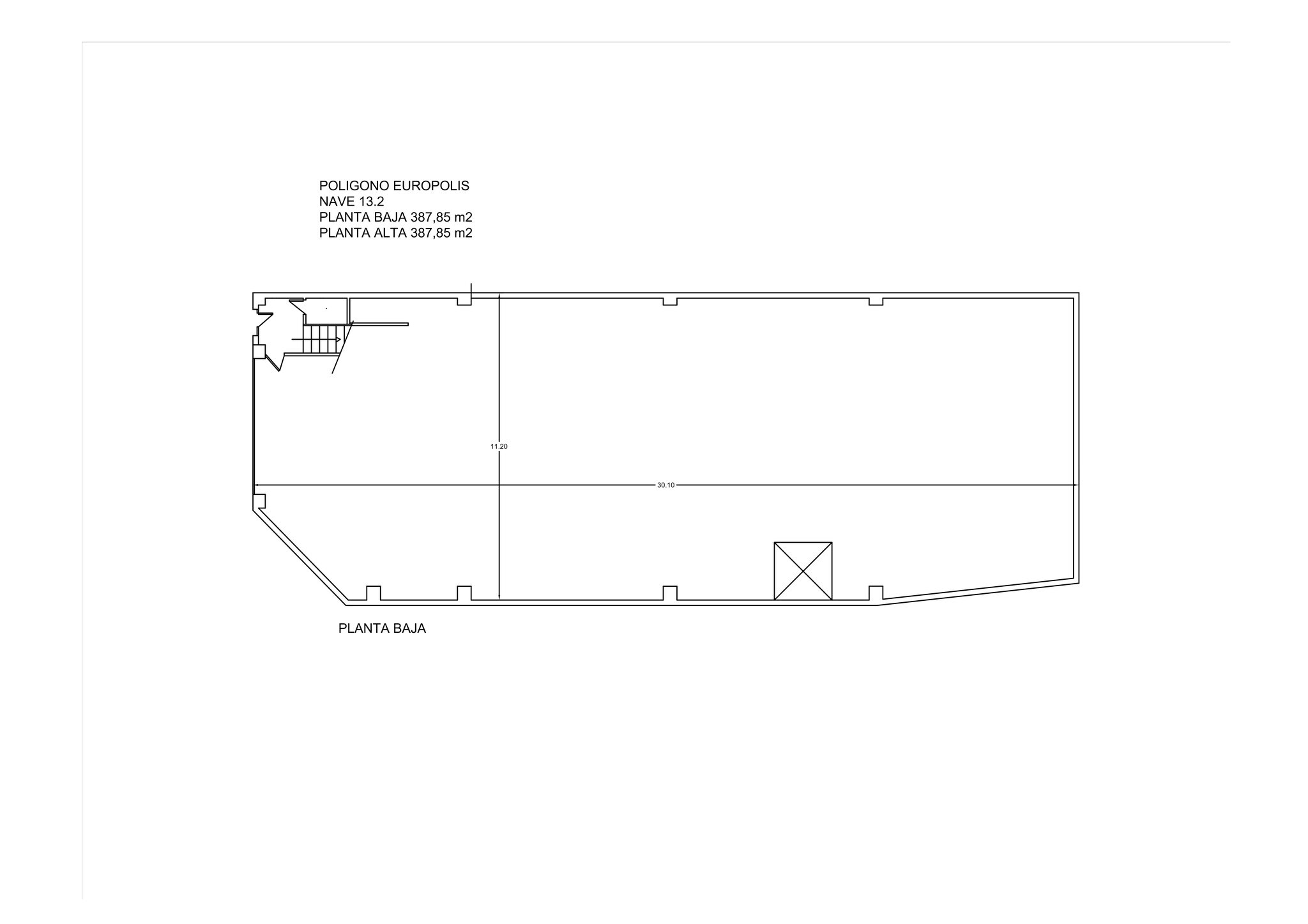 Industriel/Logistique dans Las Rozas de Madrid, Madrid à louer Plan de site– Image 1 sur 1