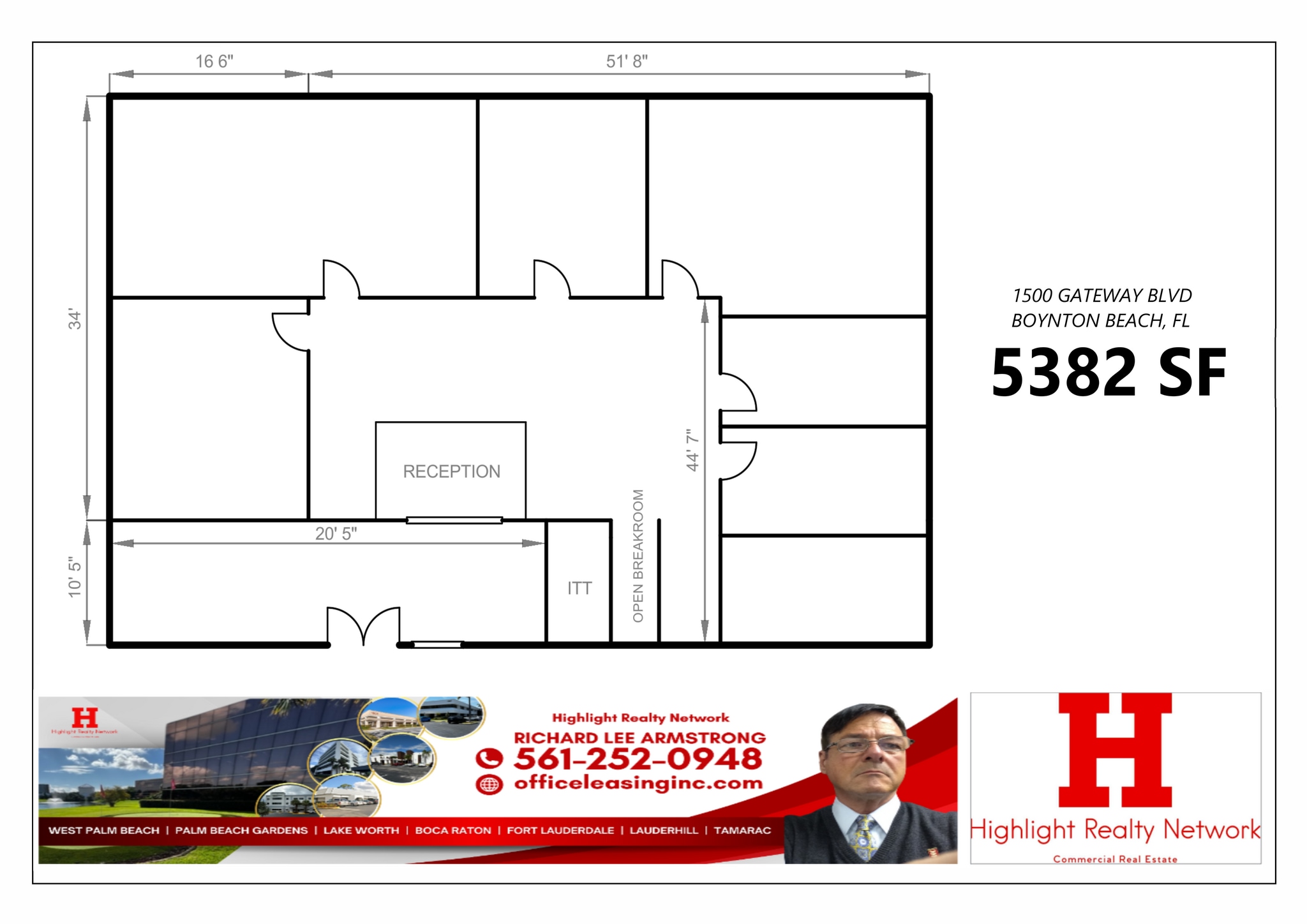 1500 Gateway Blvd, Boynton Beach, FL à louer Photo intérieure– Image 1 sur 1