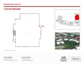 3025 Breckinridge Blvd, Duluth, GA à louer Plan d’étage– Image 1 sur 1