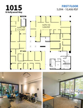 1015 N Hollywood Way, Burbank, CA à louer Plan d’étage– Image 1 sur 3