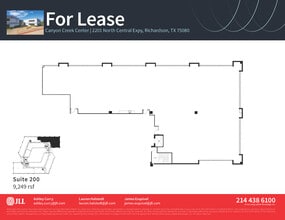 2201 N Central Expy, Richardson, TX à louer Plan d’étage– Image 1 sur 1