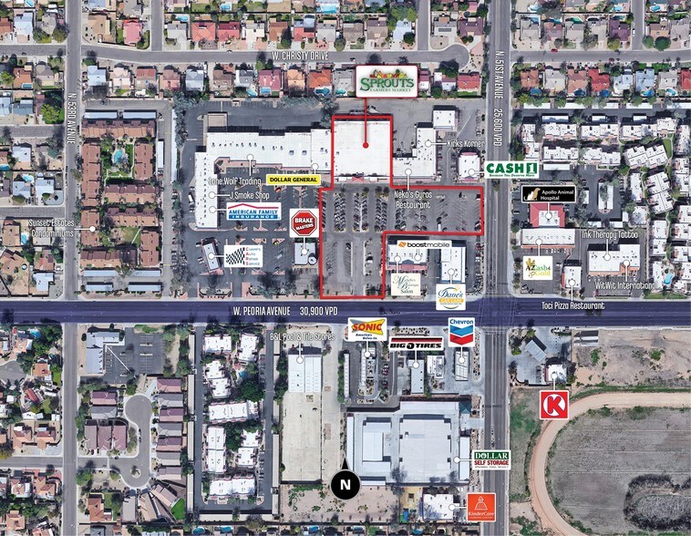 5130 W Peoria Ave, Glendale, AZ à louer - Photo de l’immeuble – Image 3 sur 14