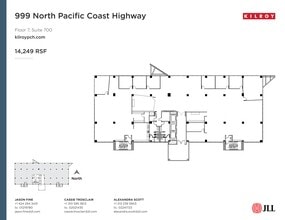 999 N Pacific Coast Hwy, El Segundo, CA à louer Plan de site– Image 1 sur 1