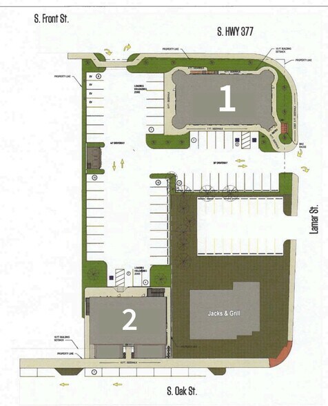 306 S US Highway 377, Roanoke, TX à louer - Plan de site – Image 3 sur 5