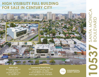 Plus de détails pour 10537 Santa Monica Blvd, Los Angeles, CA - Bureau à vendre