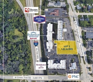 Plus de détails pour 7065 N Port Washington Rd, Glendale, WI - Terrain à vendre