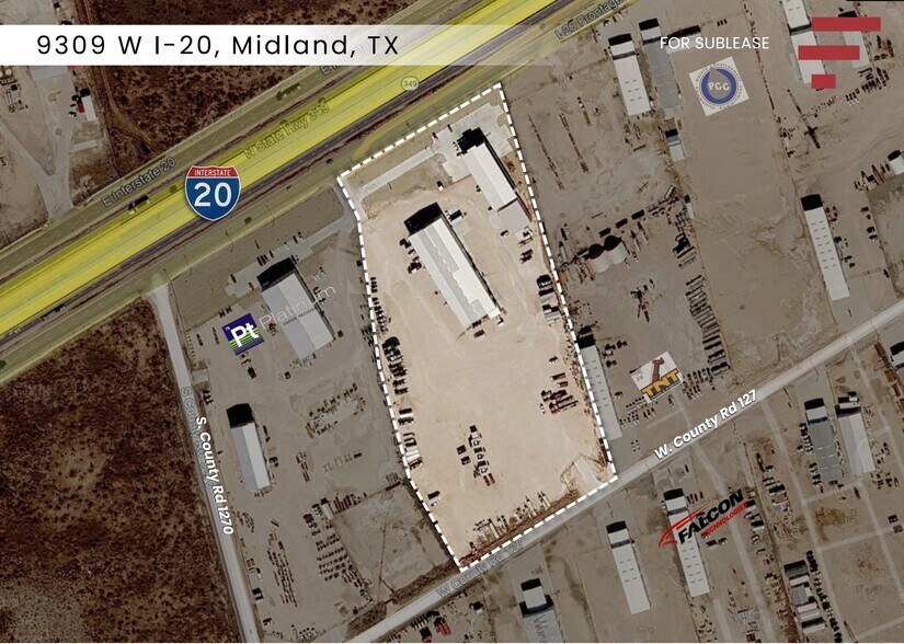 9309 W I-20, Midland, TX à louer - Aérien – Image 2 sur 15