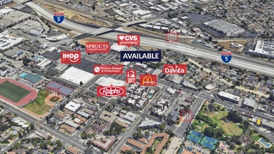1121 N San Fernando Blvd, Burbank, CA - VUE AÉRIENNE  vue de carte