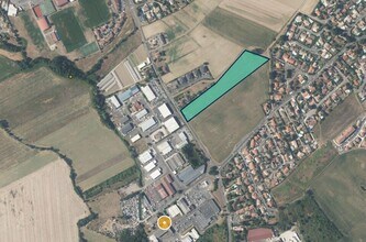 Gratentour, HG - Vue aérienne vue de carte