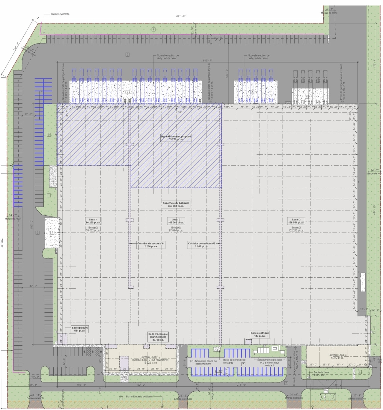 5501 Aut Transcanadienne, Pointe-claire, QC à louer Plan d’étage type– Image 1 sur 1
