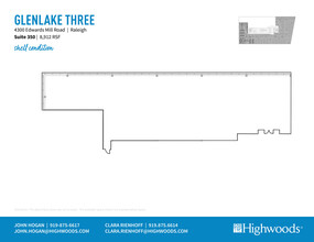 4300 Edwards Mill Rd, Raleigh, NC à louer Plan d’étage– Image 1 sur 1