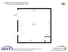 15900-15998 NW 48th Ave, Miami Gardens, FL à louer Plan d’étage– Image 2 sur 4