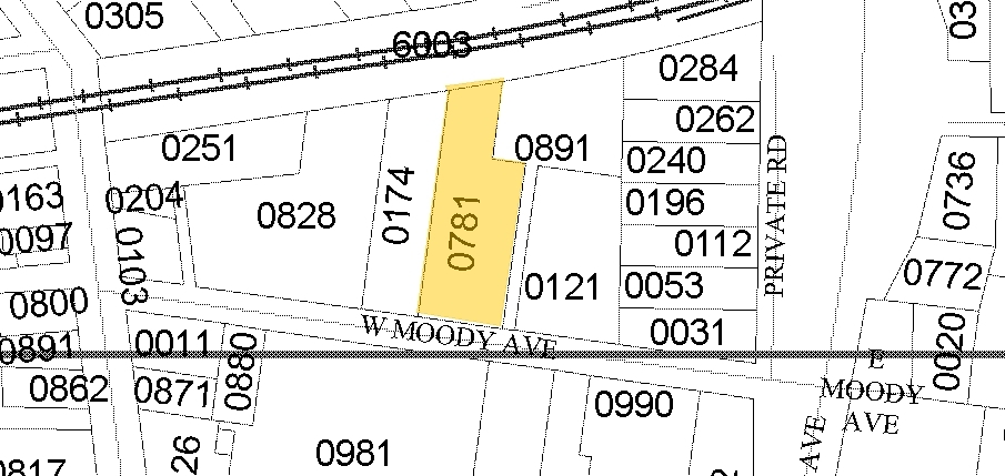 25 W Moody Ave, Webster Groves, MO à louer - Plan cadastral – Image 3 sur 8