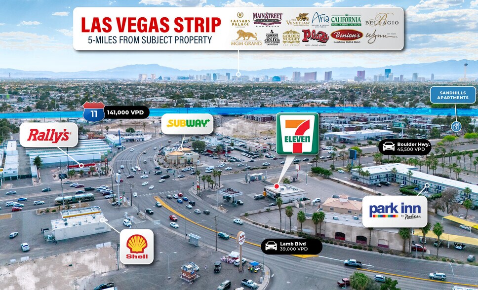 4151 Boulder Hwy, Las Vegas, NV à vendre - Photo de l’immeuble – Image 2 sur 6