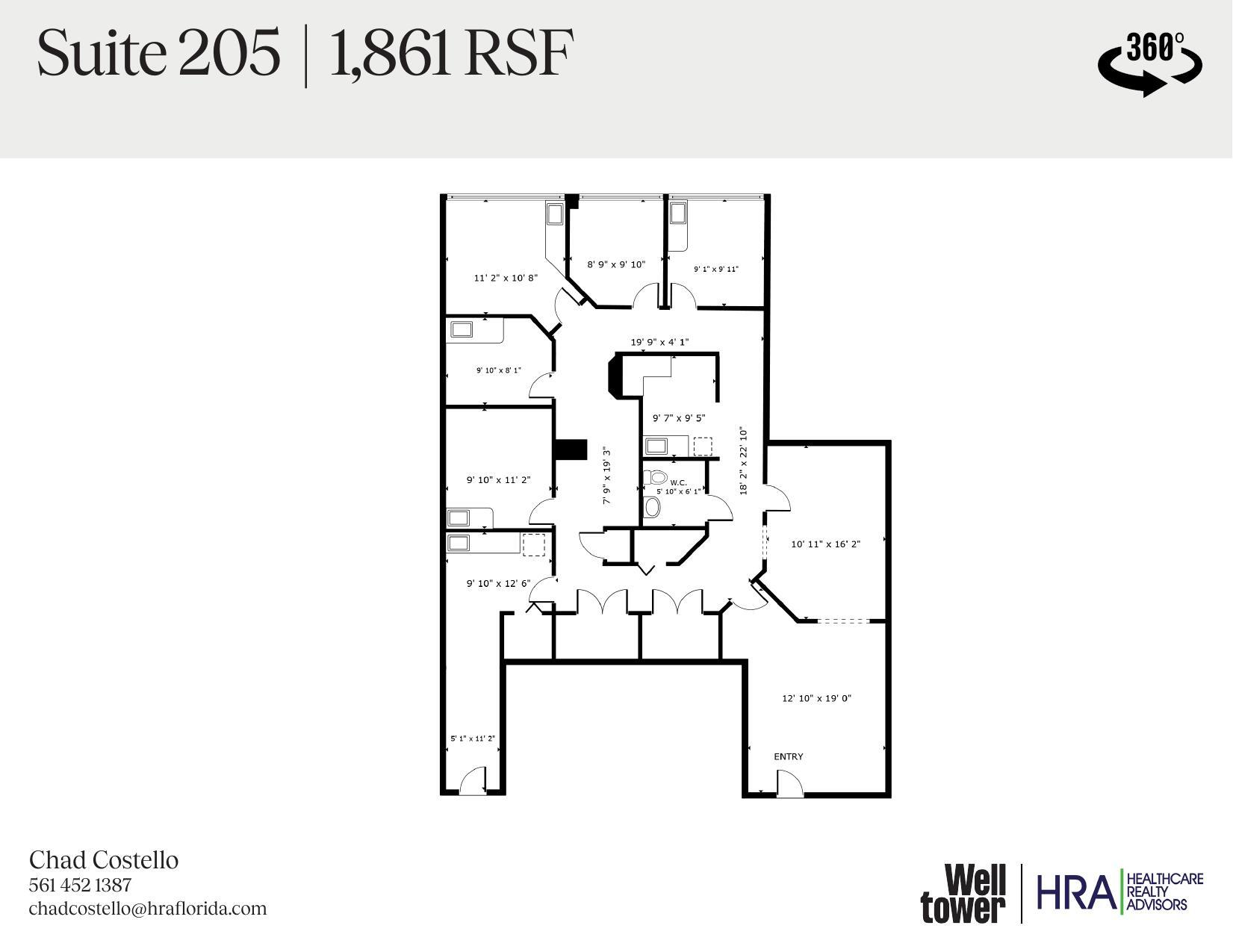 9960 S Central Park Blvd, Boca Raton, FL à louer Plan d’étage– Image 1 sur 1