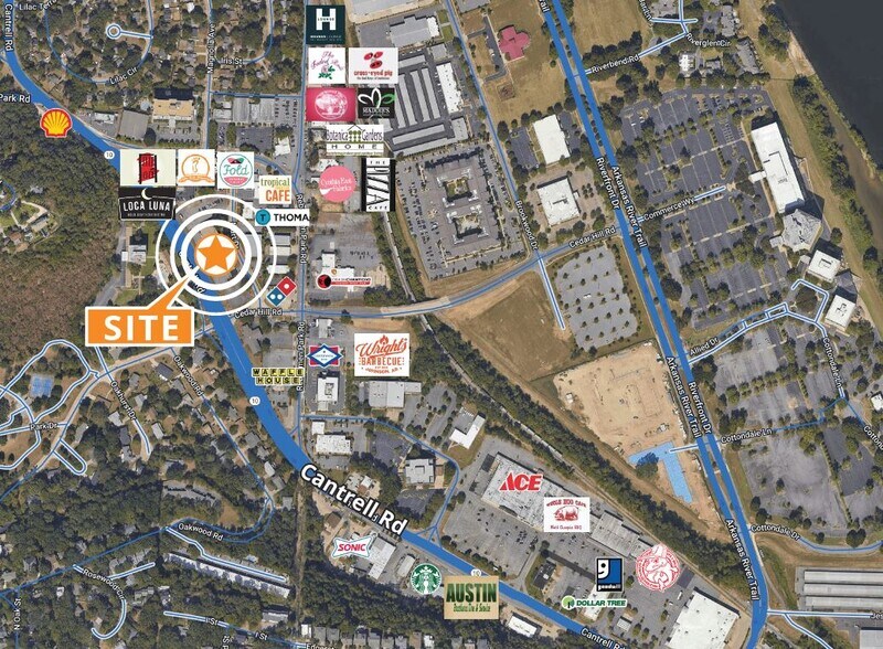 3600 Cantrell Rd, Little Rock, AR à vendre - Photo de l’immeuble – Image 2 sur 2