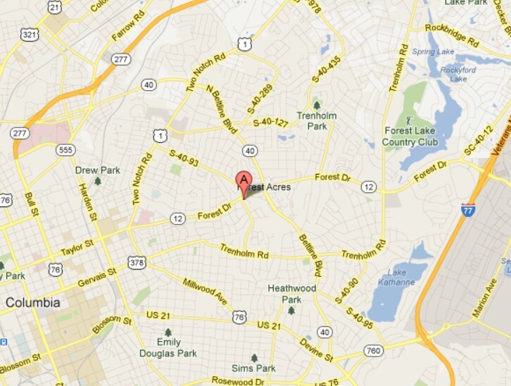 1572 Sunnyside Dr, Columbia, SC à louer - Aérien – Image 2 sur 11