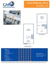 11819 Goldring Rd, Arcadia, CA à louer Plan de site– Image 1 sur 1