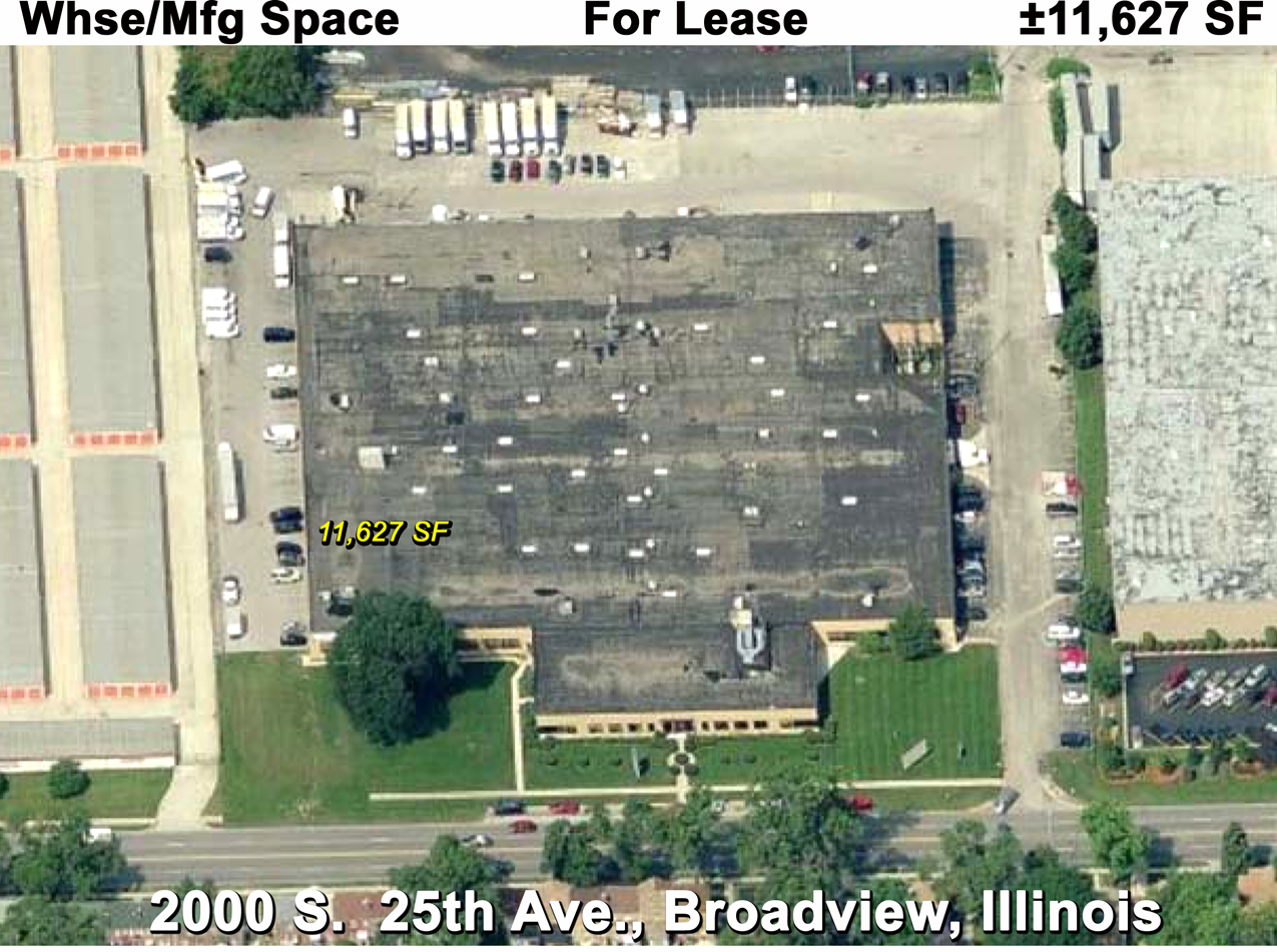 2000 S 25th Ave, Broadview, IL - VUE AÉRIENNE  vue de carte