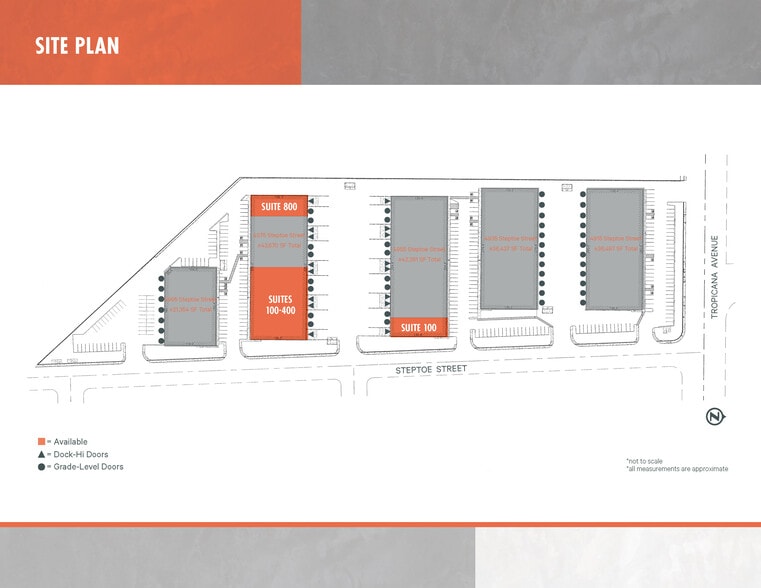 4915 Steptoe St, Las Vegas, NV à louer - Plan de site – Image 2 sur 5