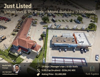 Plus de détails pour 9232 N Highway 146, Mont Belvieu, TX - Hôtellerie à vendre