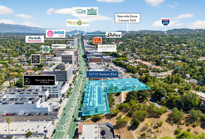 16710 Ventura Blvd, Encino, CA à louer - Photo de l’immeuble – Image 2 sur 6