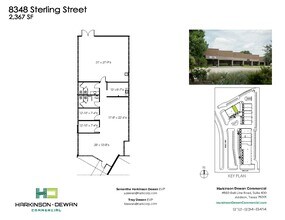 8330-8344 Sterling St, Irving, TX à louer Plan d’étage– Image 1 sur 1